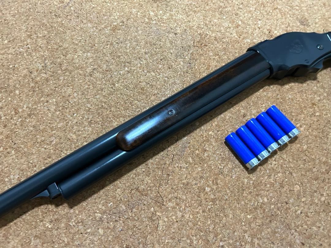 マルシン工業　M1887 ガスガン　木製ストック　ターミネーター