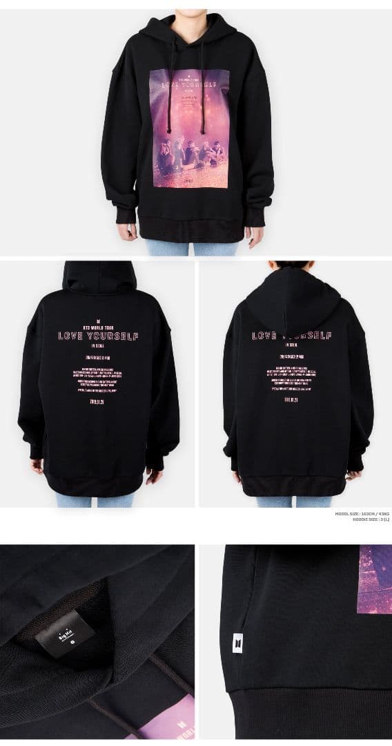 【レア】未開封★BTS公式❤︎lys ソウルコン パーカー