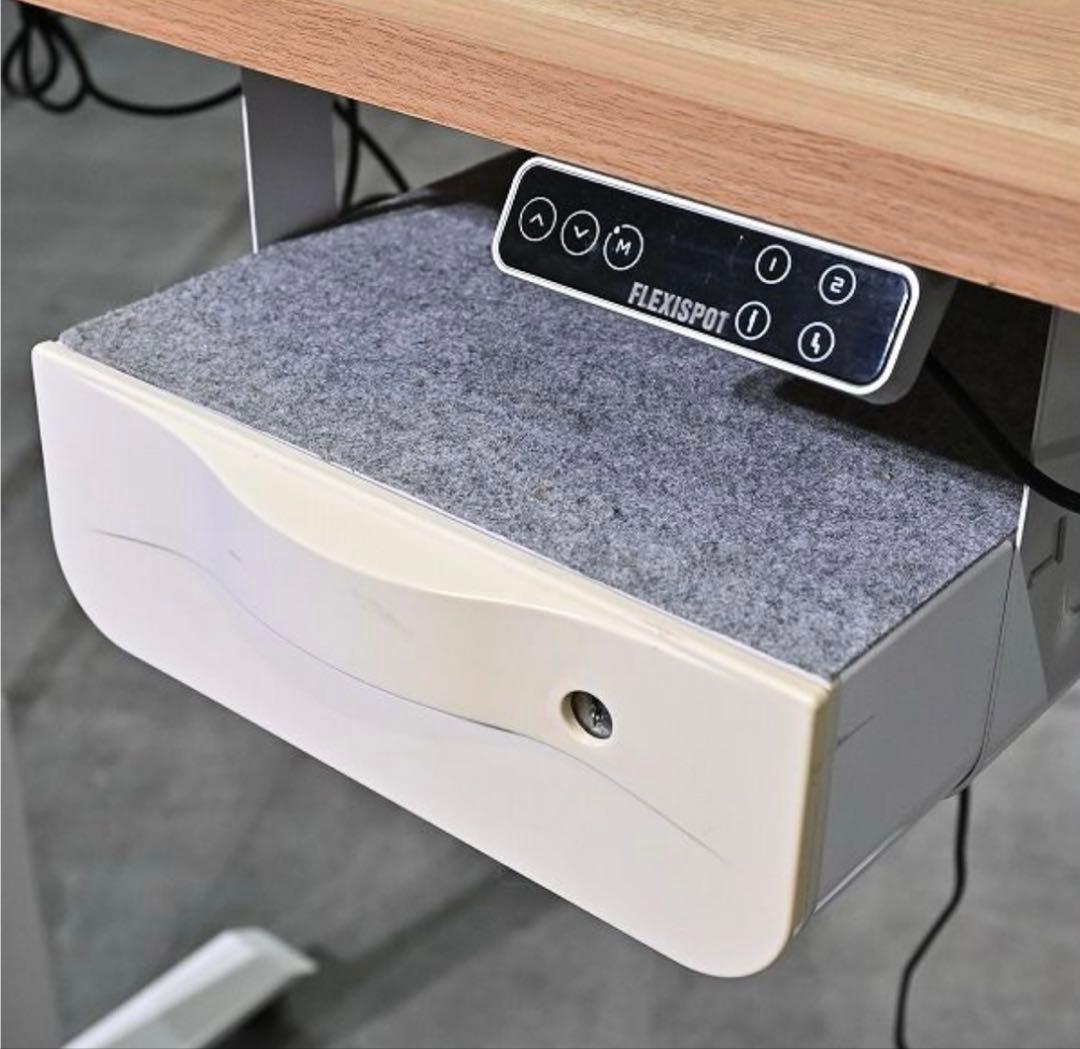 【Cheese】FlexiSpot E7 ホワイト フレキシスポット