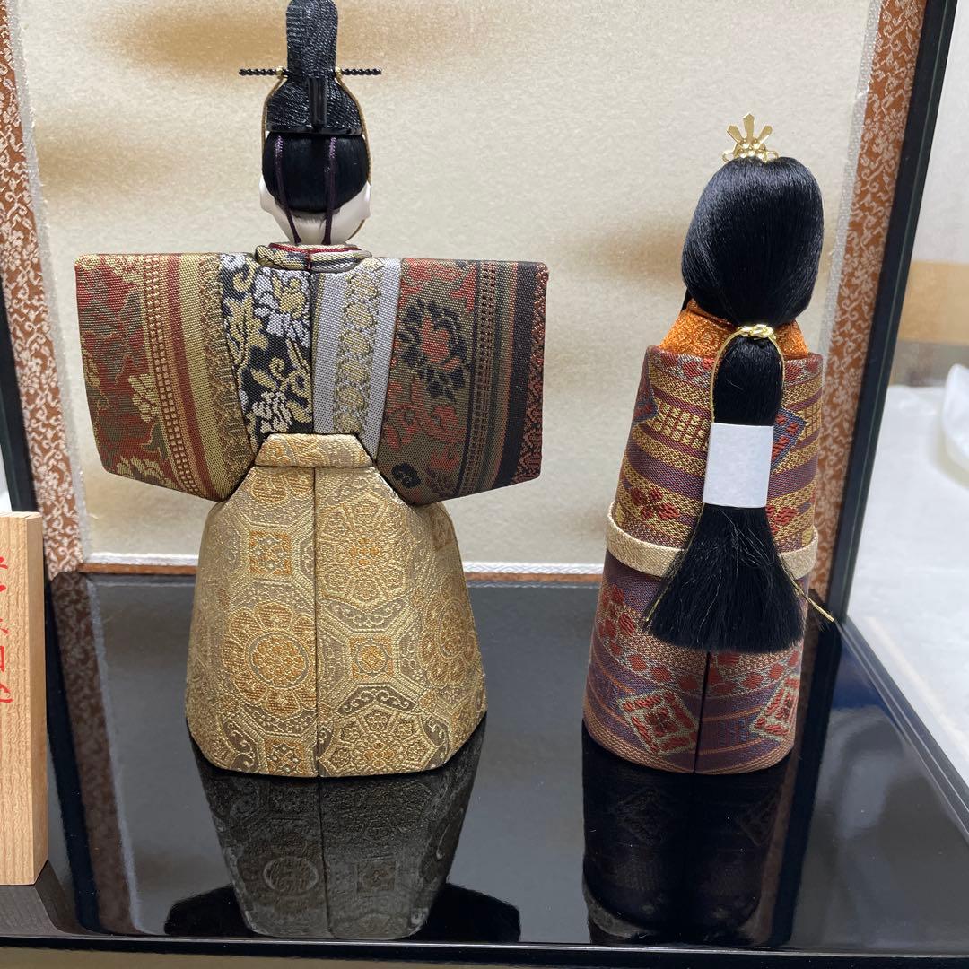 雛人形 柿沼東光作 江戸木目込 草木染 悠久雛