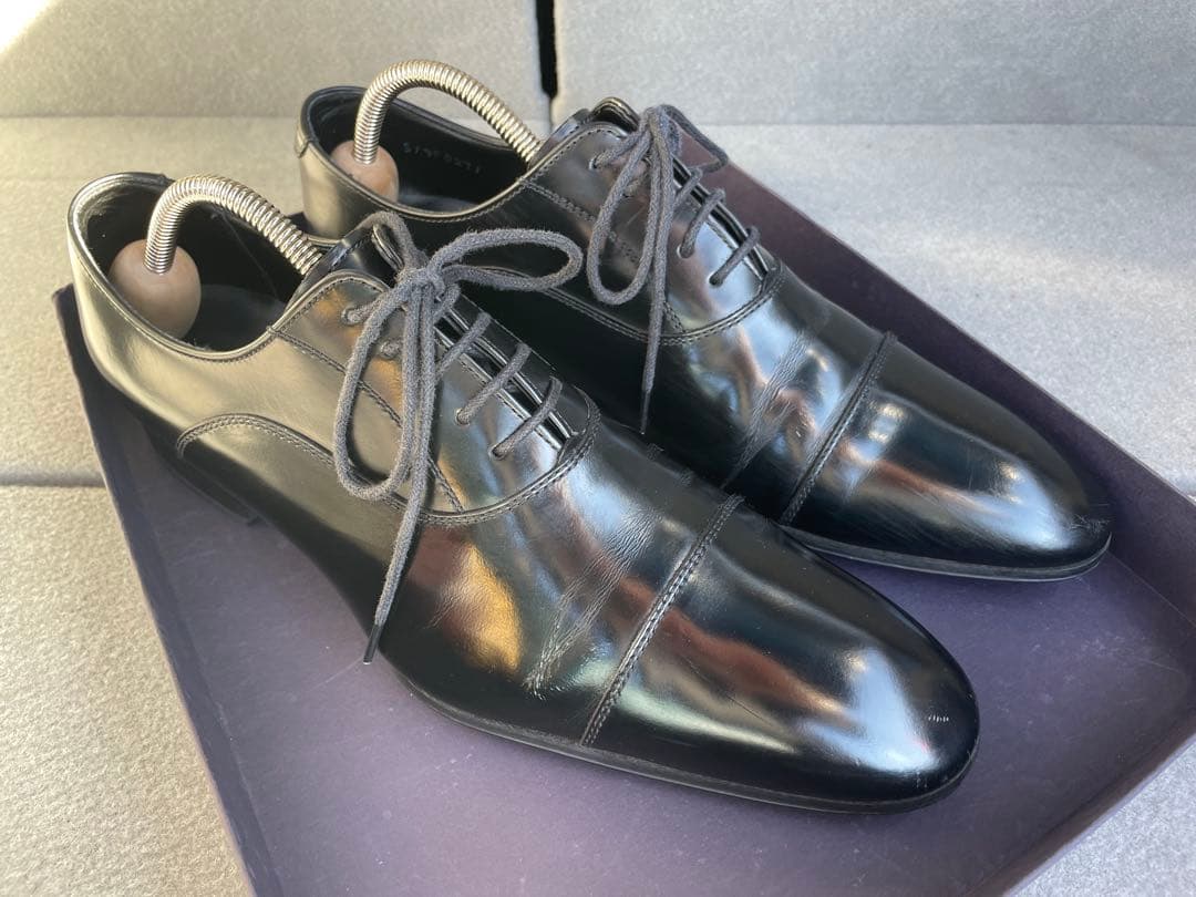 【美品】REGAL リーガル ストレートチップ ブラック 26cm ビジネス