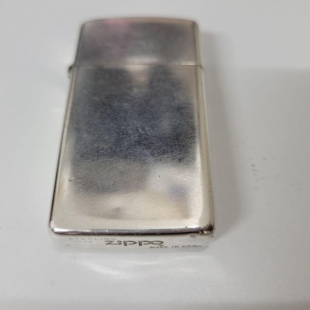 Zippo STERLING 1999年 スターリング シルバー 純銀製 スリム