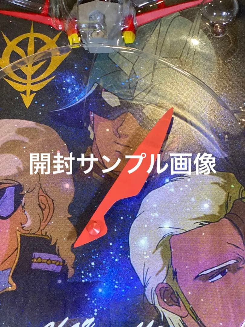 絶版ヒーロー物達ガンダム3D時計CHARタイプ(壁掛仕様)新品未使用未展示品