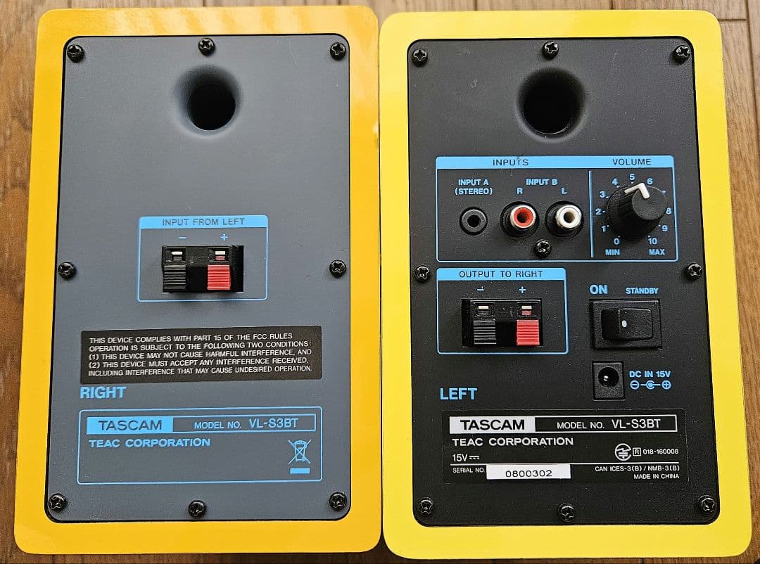 TASCAM タスカム Bluetooth VL-S3BT RIN LEN