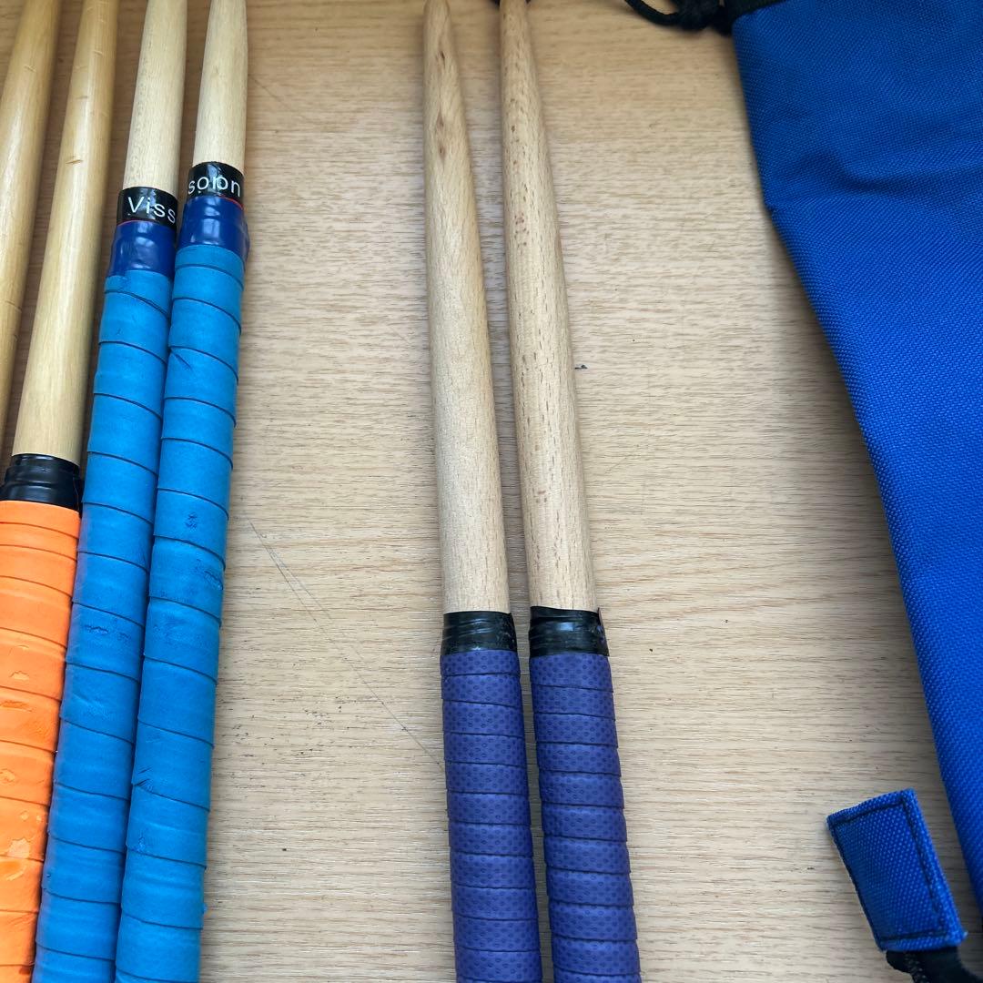 太鼓の達人 マイバチ太鼓 自作途中 ハンドメイド 逆鱗マイバチケース