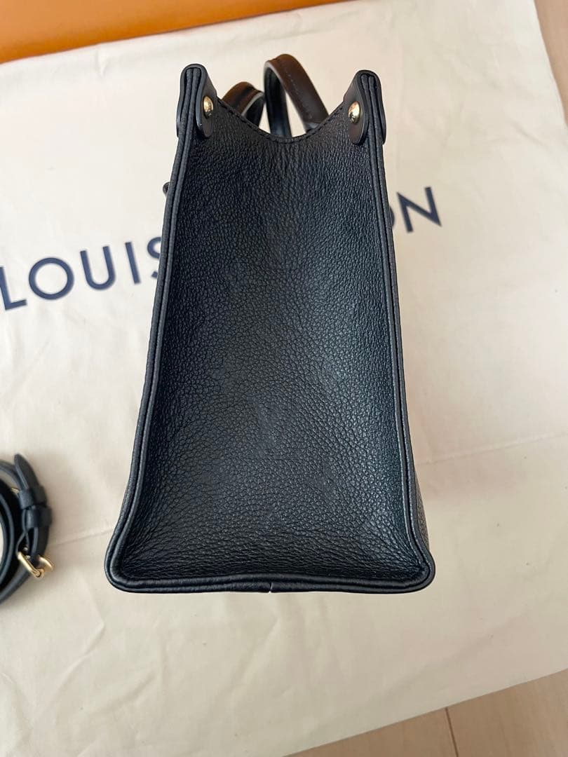 RFID 正規品 ルイヴィトン オンザゴーPM アンプラント ブラック