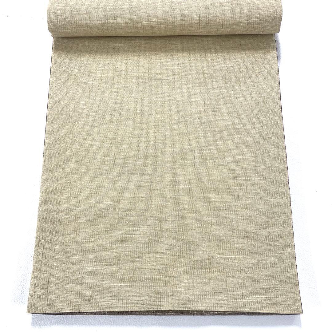 専用帯4985 ●染織の名門 しょうざん謹製 生紬 高級 正絹 袋帯