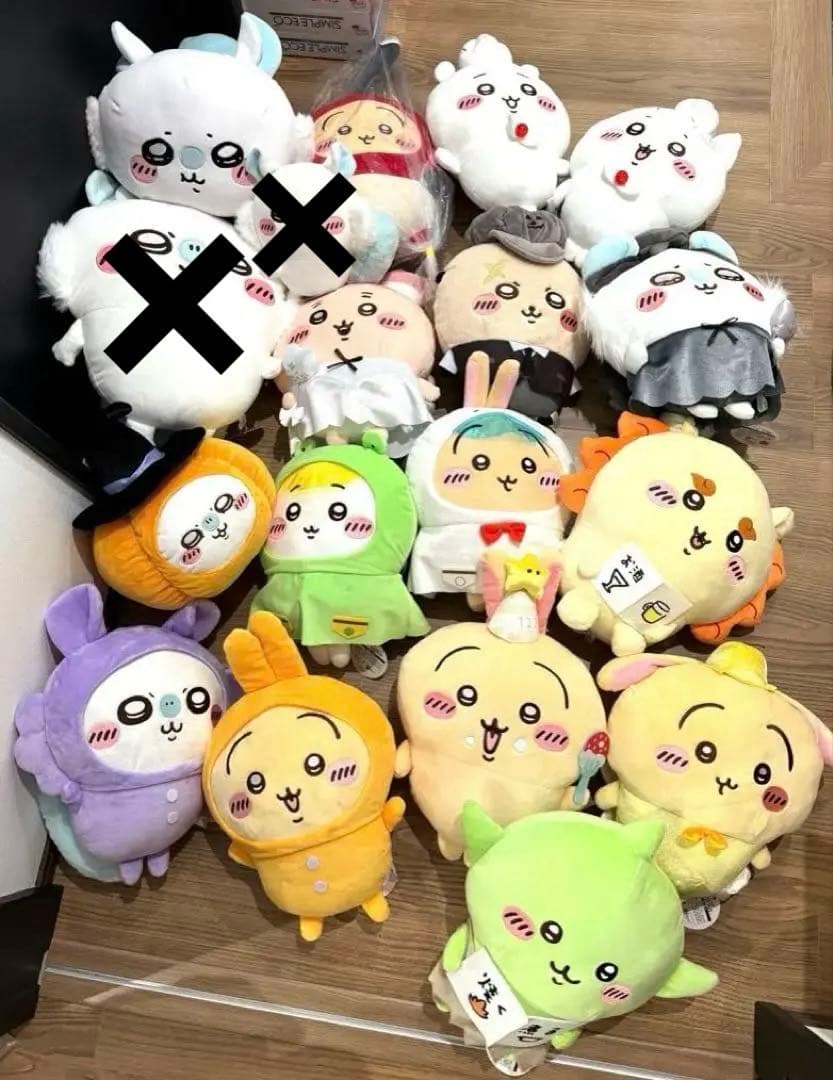 【新品 未使用 タグ付き】ちいかわ 18点 まとめ売り big ぬいぐるみ