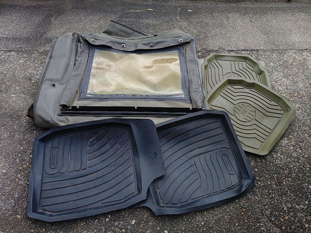 自衛隊ジープ用　幌　フロアマット