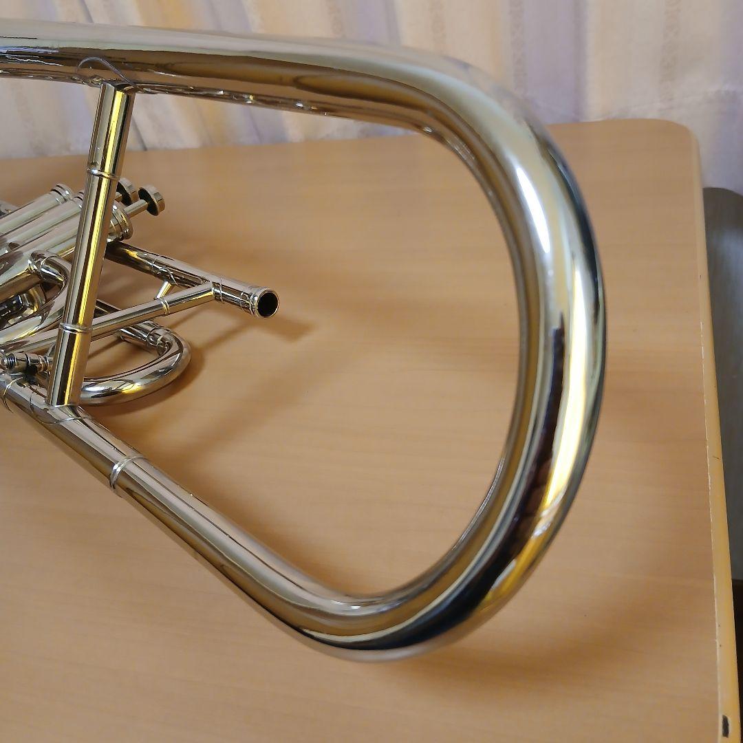 Nasir Ali バルブトロンボーン B♭ニッケルメッキ仕上げ