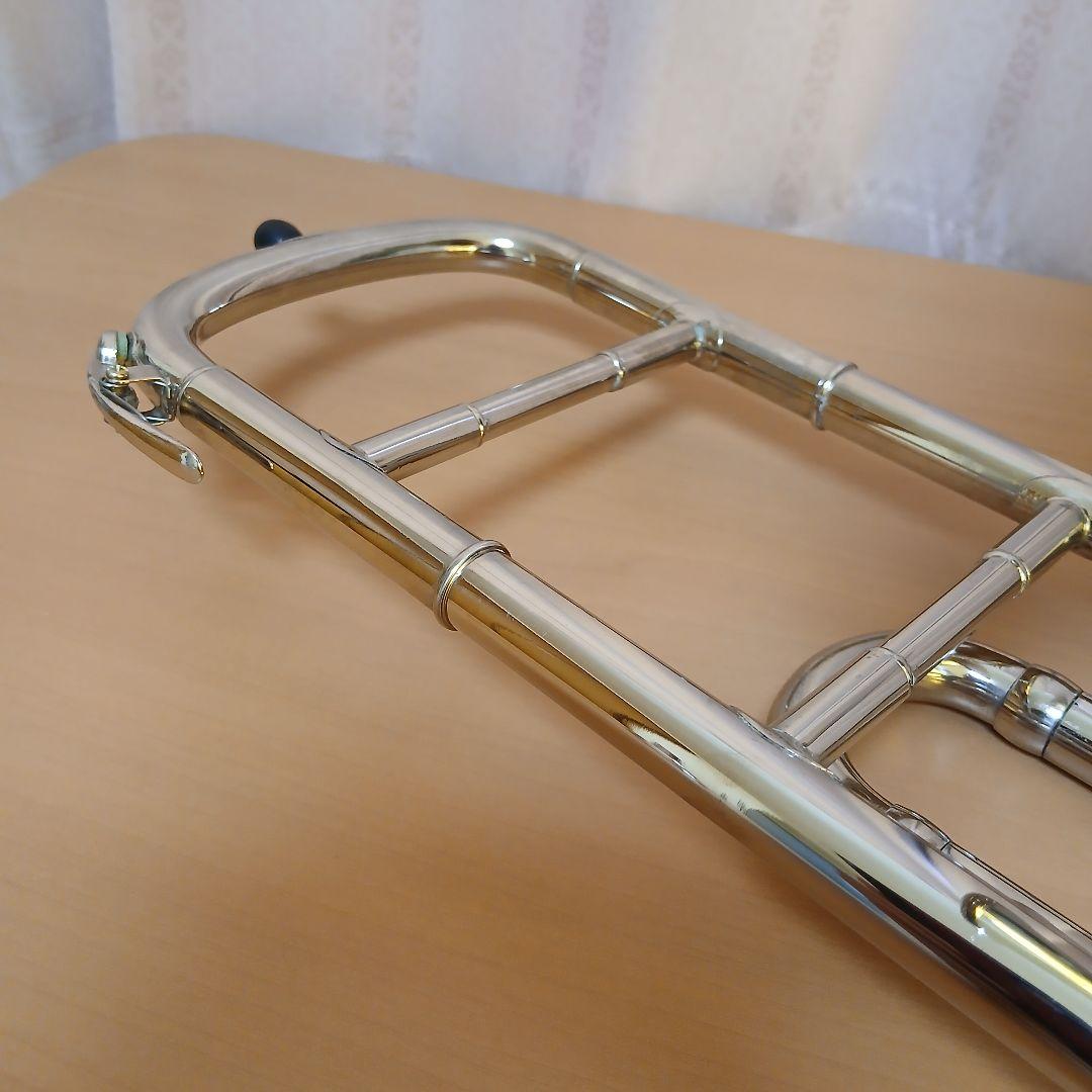 Nasir Ali バルブトロンボーン B♭ニッケルメッキ仕上げ