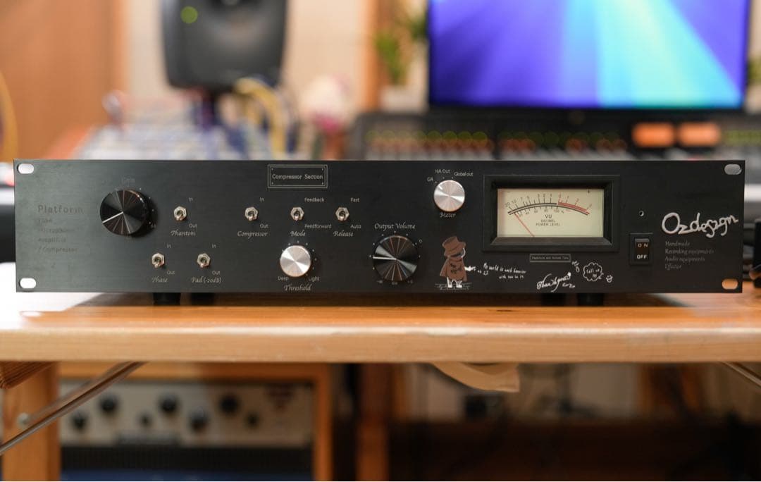oz design Platform 真空管マイクプリ+真空管オプトコンプ