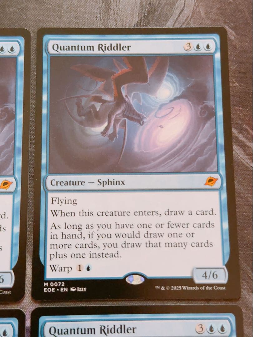 量子の謎かけ屋　英語　4枚セット