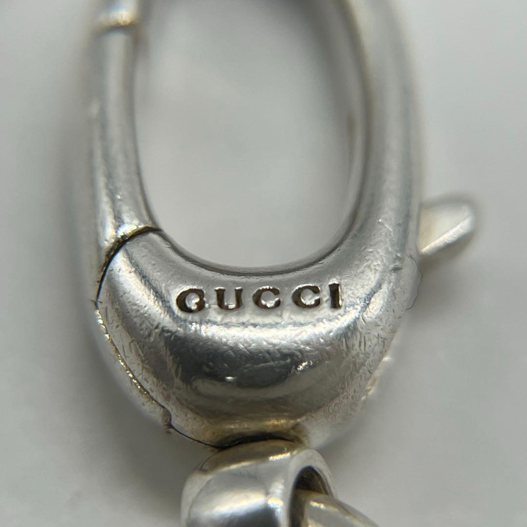 グッチ GUCCI ドッグタグ チェーン ブレスレット SV925 希少