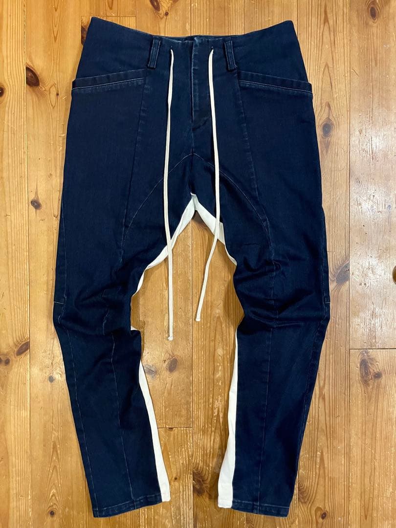 玲音 様　bajra バジュラ　サルエルデニムパンツ ドローストリング