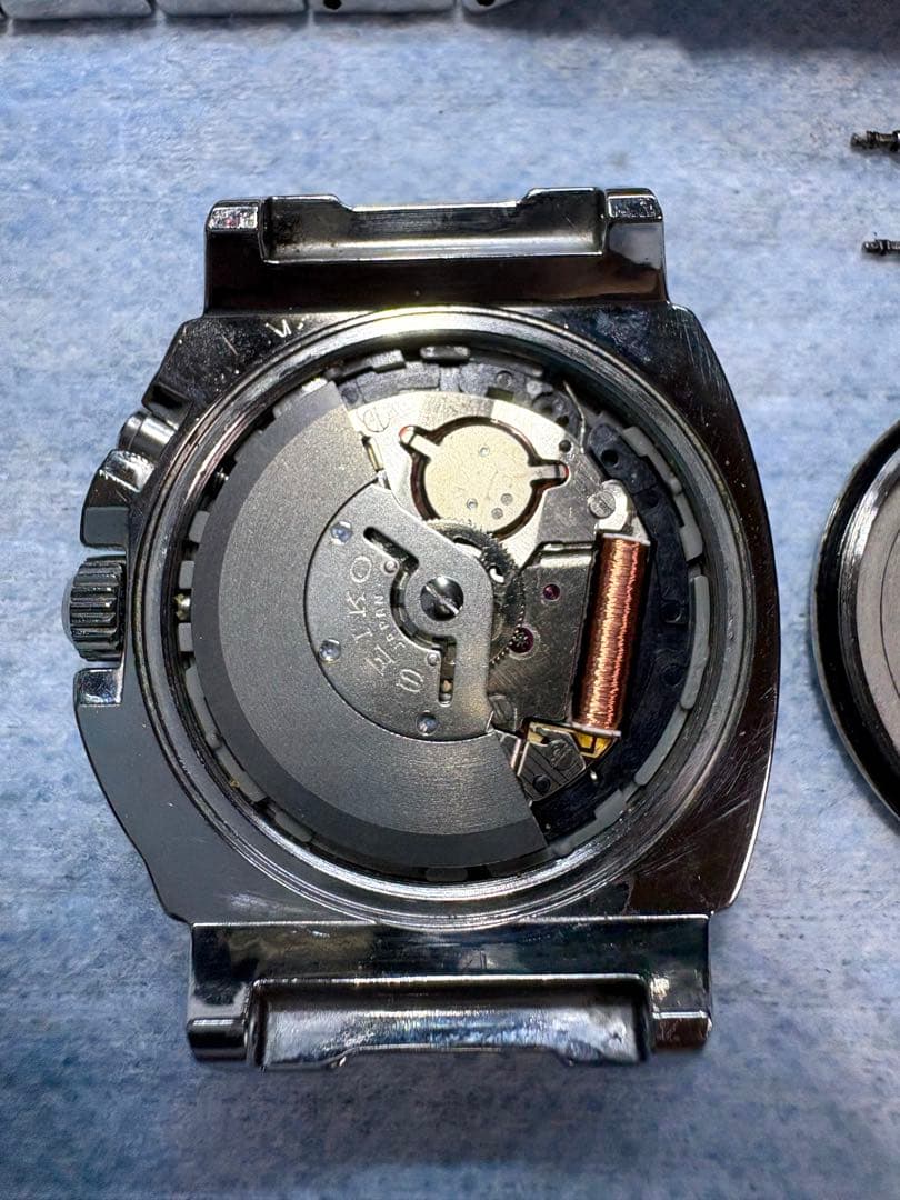 セイコーAGSキネティック5M42 メンズ腕時計 ジャンク 現状渡しの出品です！