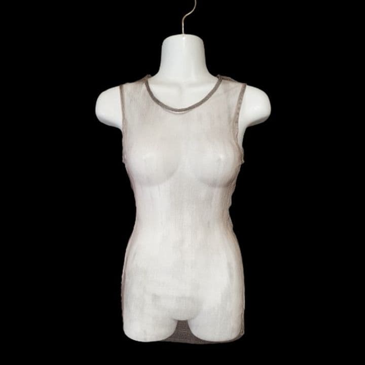 アン・ドゥムルメステールANN DEMEULEMEESTERパワーネットトップス