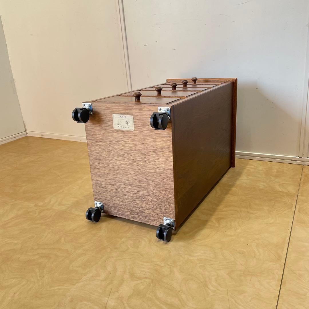 三越家具 カントリーハウス チェストワゴン 引き出し コンソール 台 ブルージュ