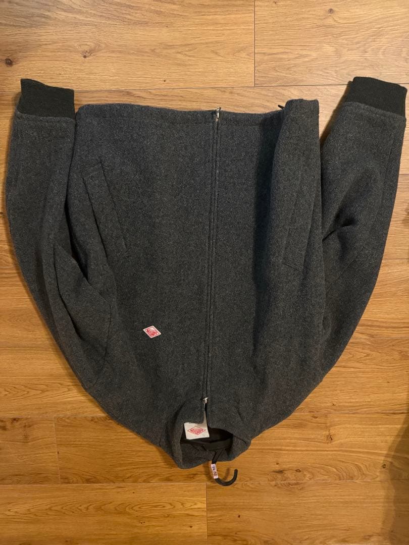 DANTON ジップアップジャケット グレー