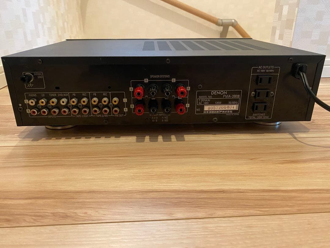 保証あり　デノン　PMA-390Ⅲ　プリメインアンプ　動作確認済み　メンテナンス