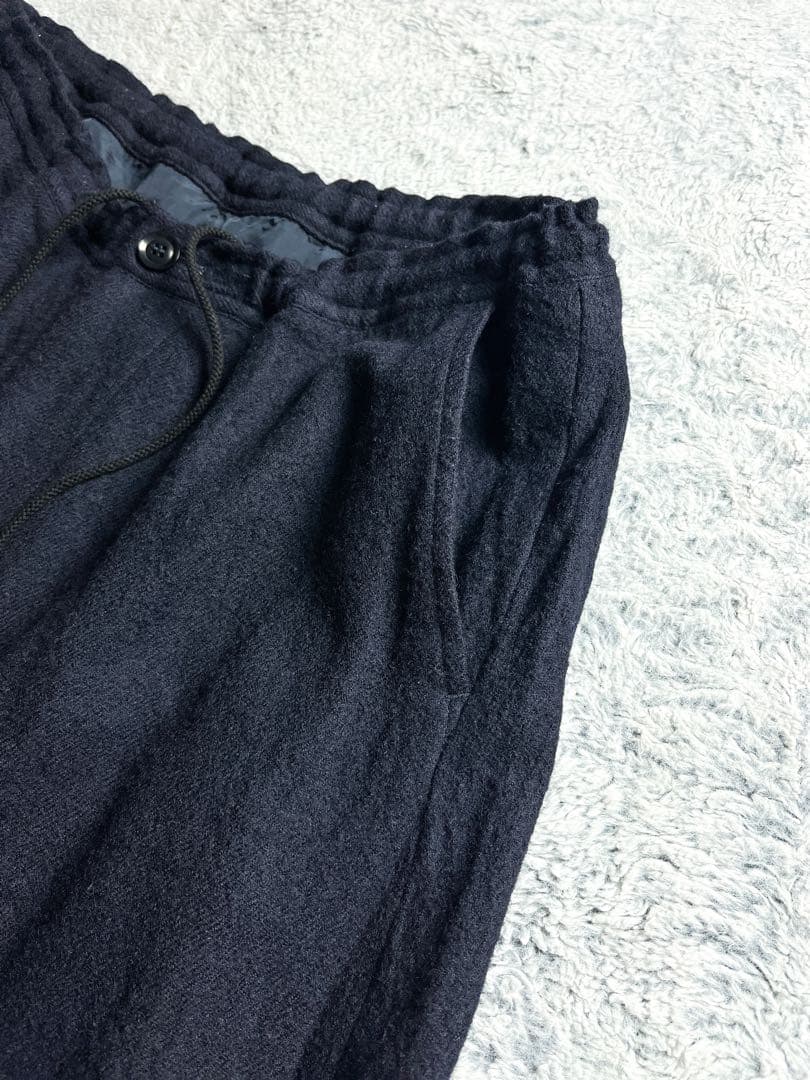 【Y's】ウール100% 2way アシンメトリーサルエルパンツ 変形スカート