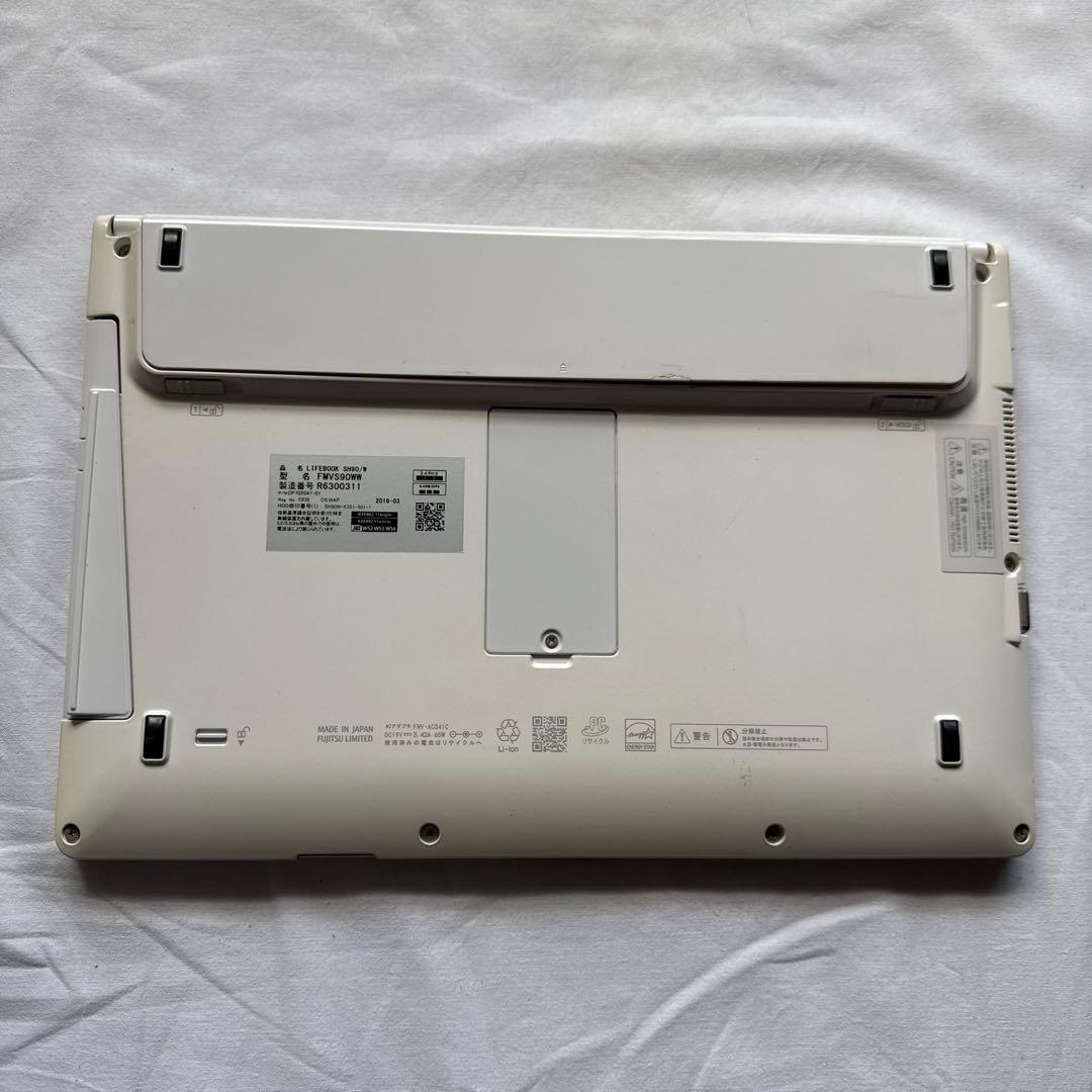 LIFEBOOK　FMVS90WW　ノートパソコン