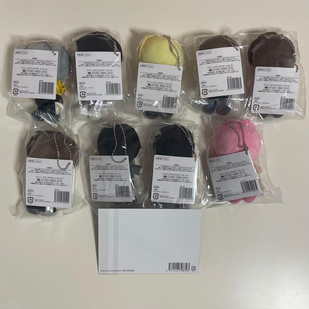 【最終値下げ】 Man すのチル ぬいぐるみ 9人全員セット【新品】