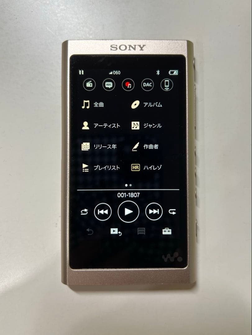 SONY ウォークマン NW-A50シリーズ ペールゴールド