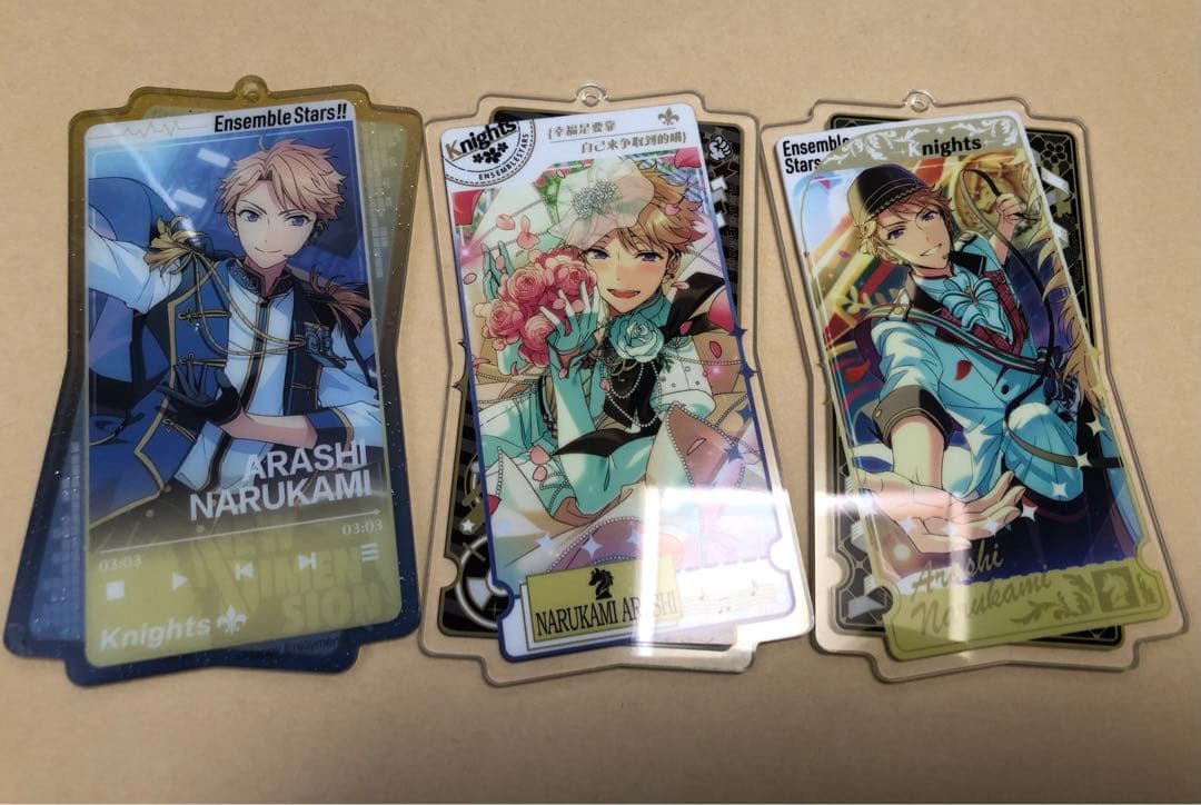 あんスタ 中国 両面アクキー 嵐