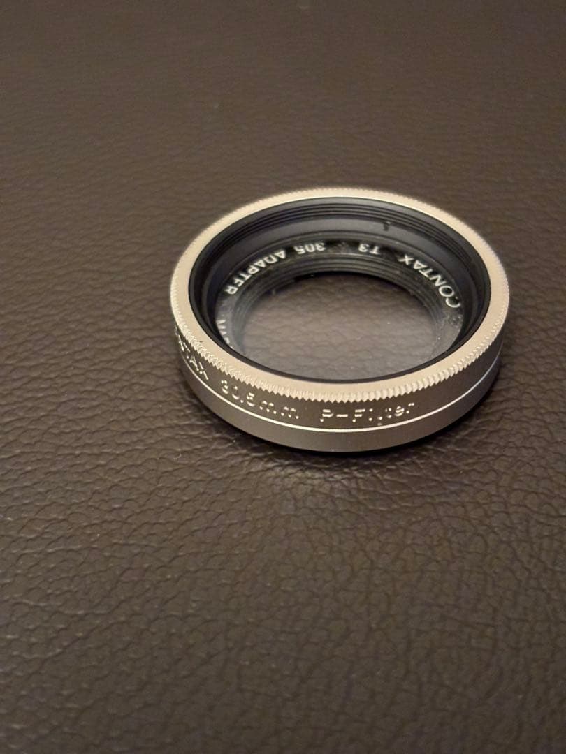 CONTAX T3 コンパクトフィルムカメラ+アダプター+Pフィルター
