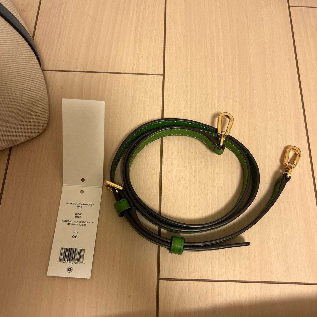 トリーバーチ　Tory burch キャンバス　ショルダーバッグ2way