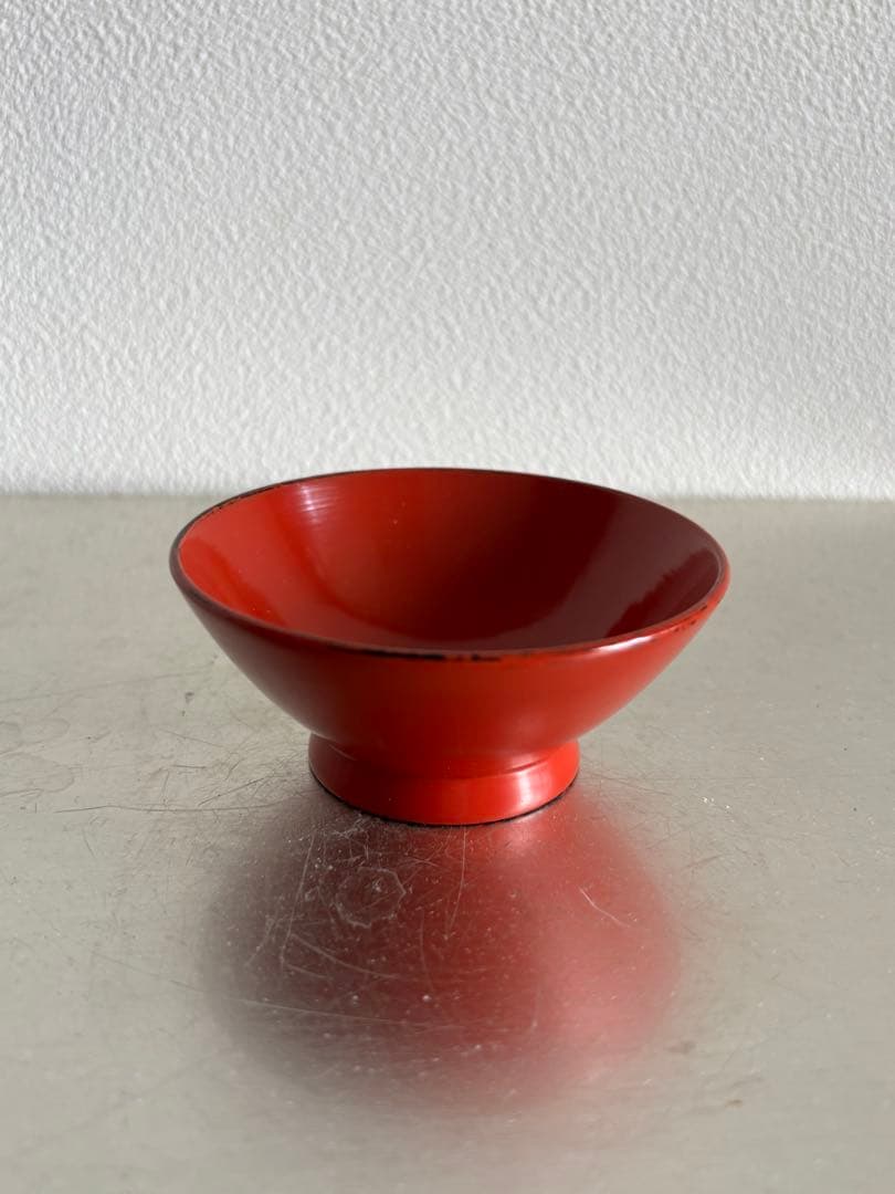 村瀬治兵衛　根来塗朱盃 酒器　漆　茶事　盃　杯