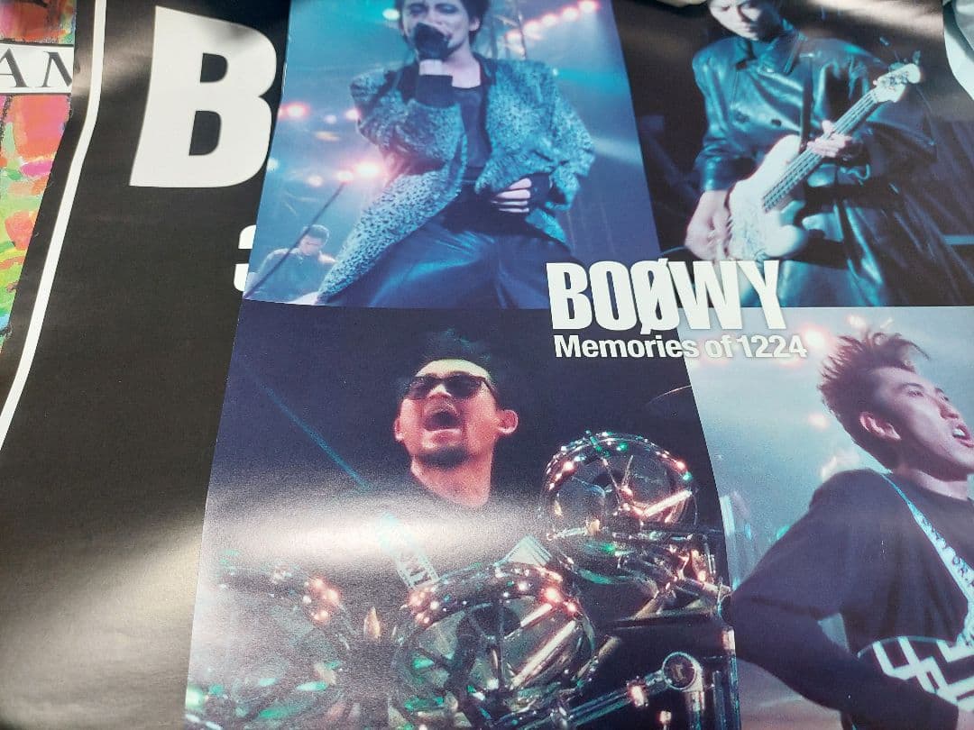 布袋寅泰、氷室京介ボーイポスター3種 布袋寅泰2種