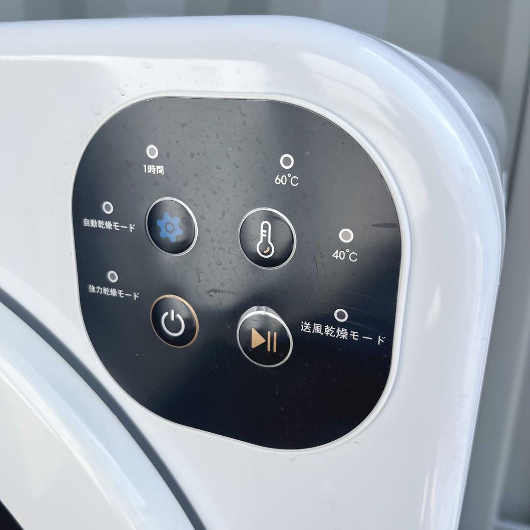 100送料無料！2022年製 工事不要6kgコンパクトサイズ衣類乾燥機！