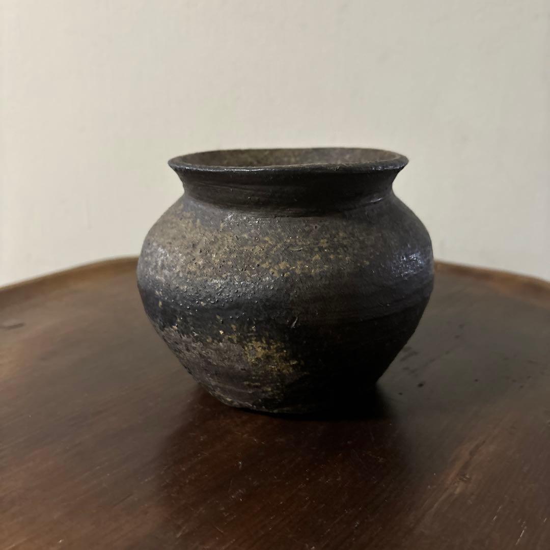 古備前小壺　鎌倉〜室町時代　骨董　花器アンティーク　検:秦秀雄　白洲正子 李朝