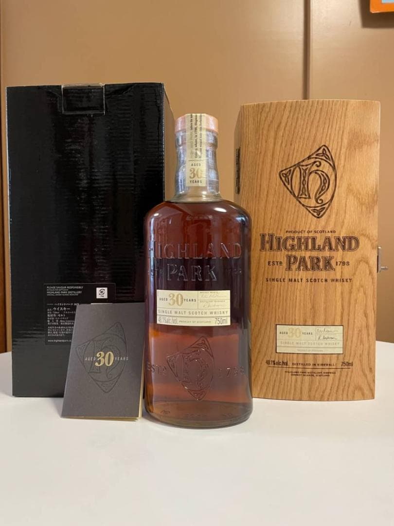 【美品】ハイランドパーク30年／48.1度／750ml　正規品