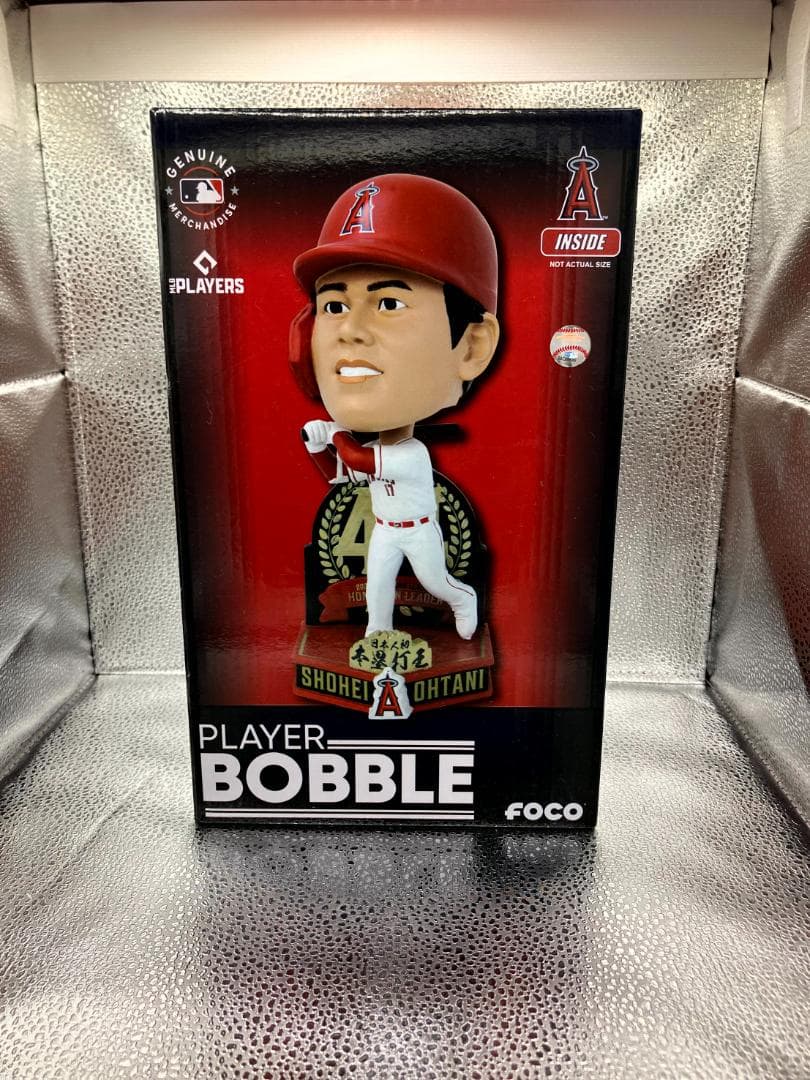 大谷翔平 ホームラン王 ボブルヘッド 8インチ