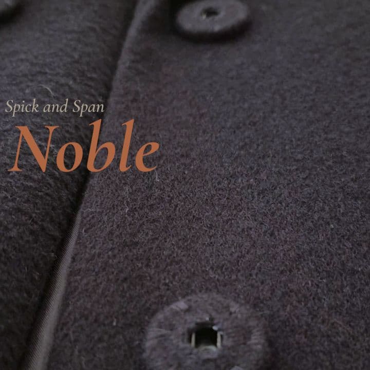 【Noble】Wコクーンチェスターコート