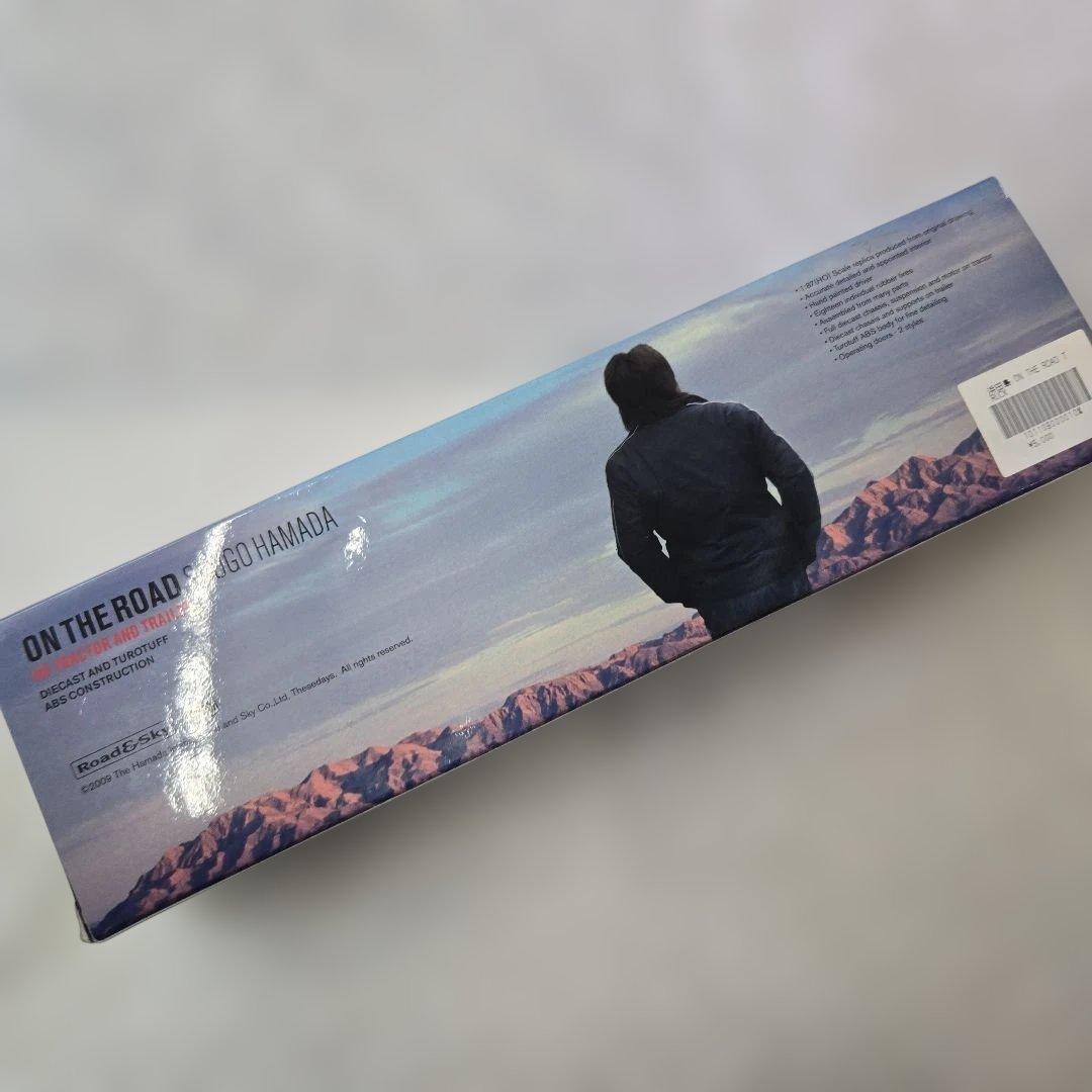 美品　浜田省吾 ON THE ROAD トラクター＆トレーラー　 ミニカー