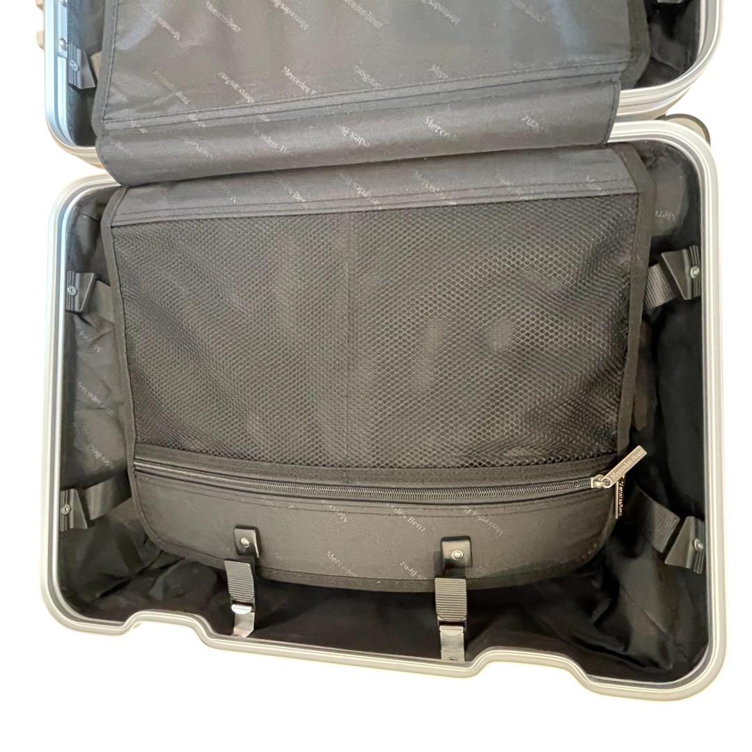 メルセデスベンツ　オリジナル アルミスーツケース　シルバー　32L　4輪