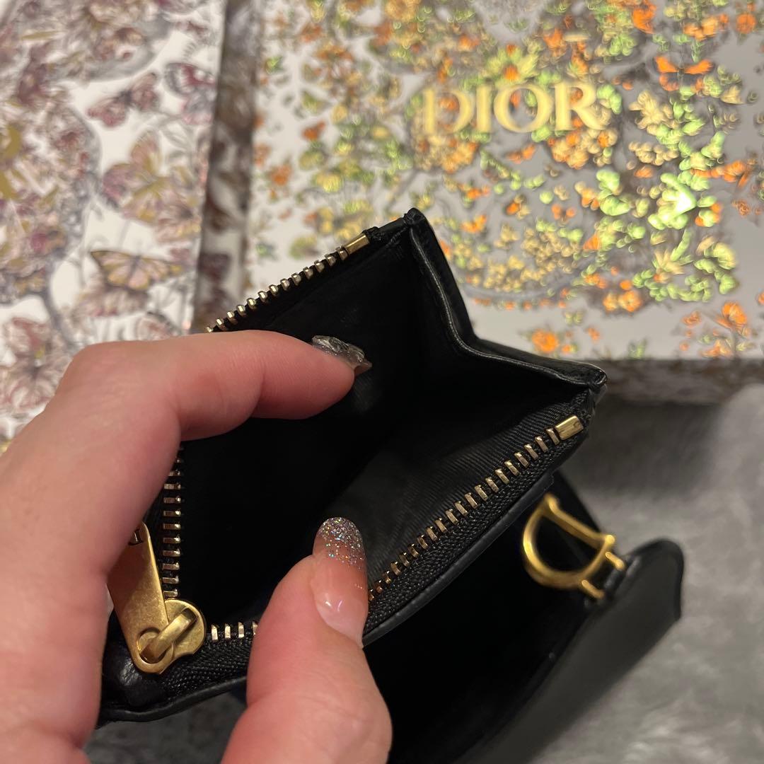c*2様 【美品】ディオール　Saddle ロータスウォレット