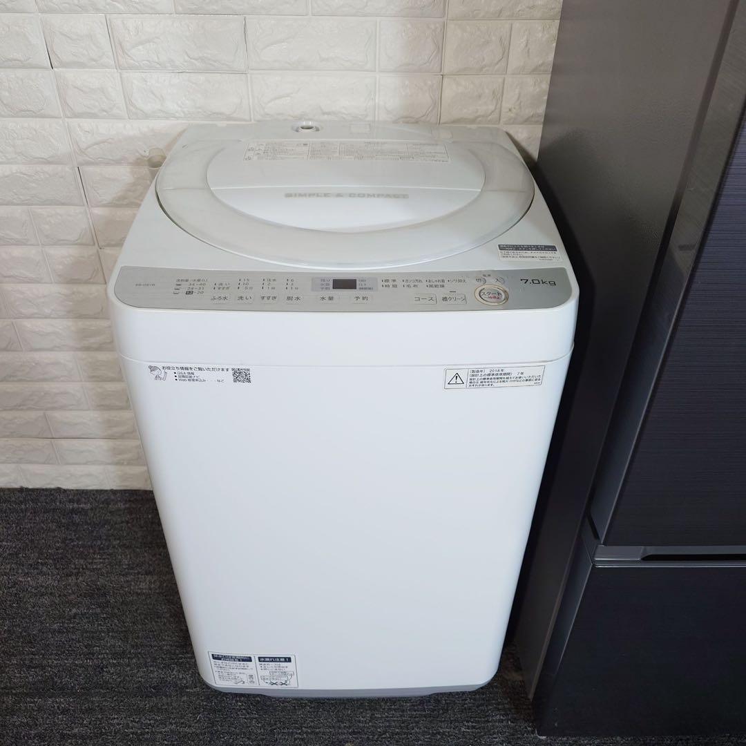 生活家電 2点セット 冷蔵庫 154L 洗濯機 7kg 一人暮らし J027