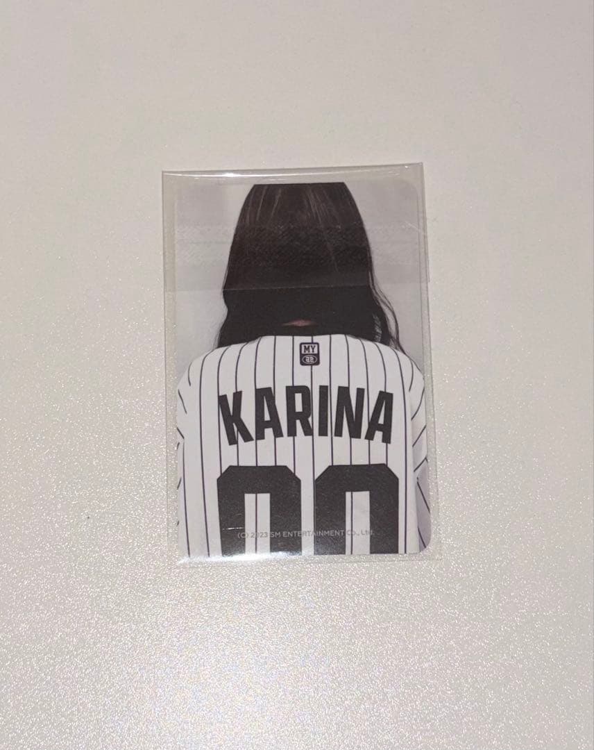 アイドル AESPA KARINA BASEBALL uniform