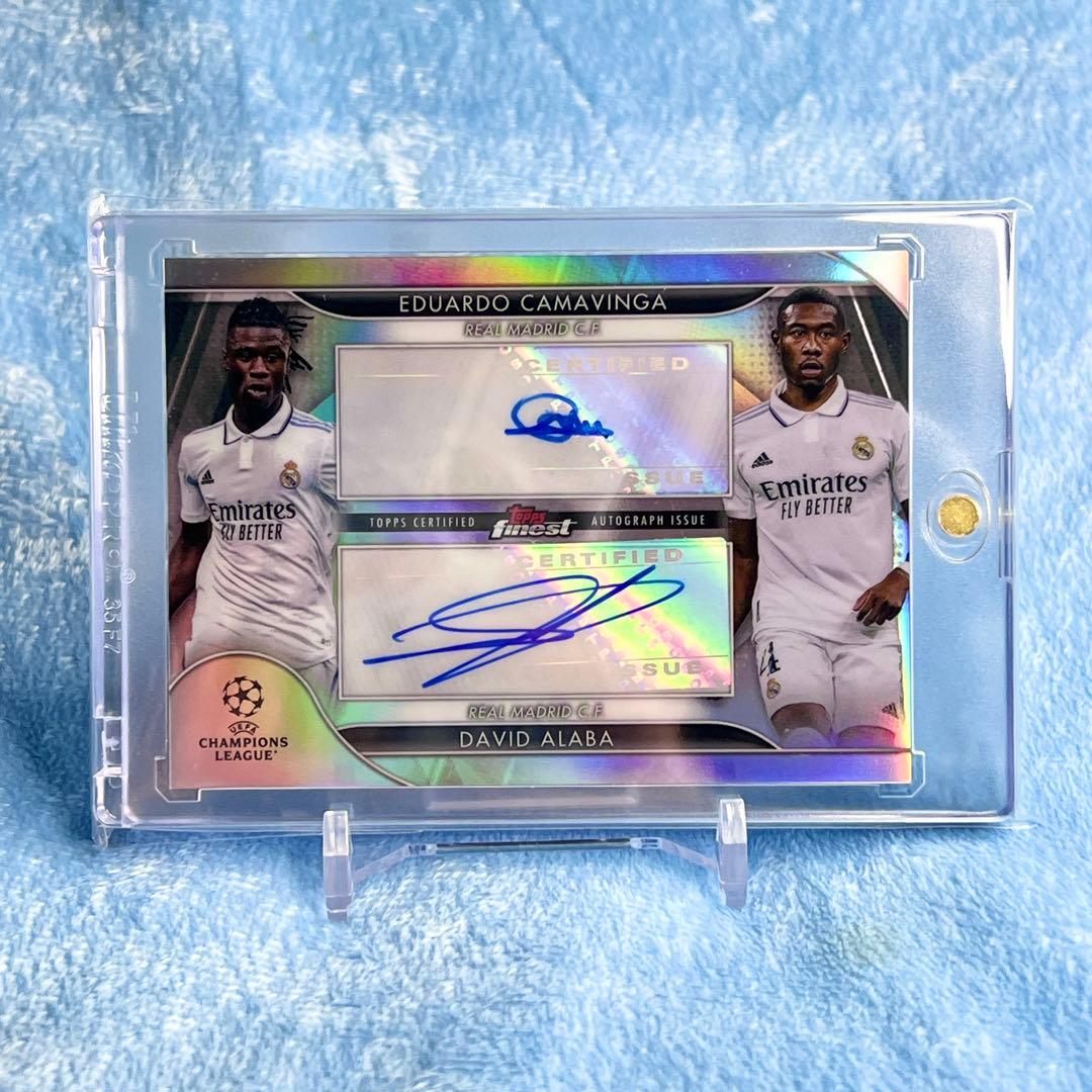 その他 Topps CAMAVINGA / DAVID ALABA Dual Auto