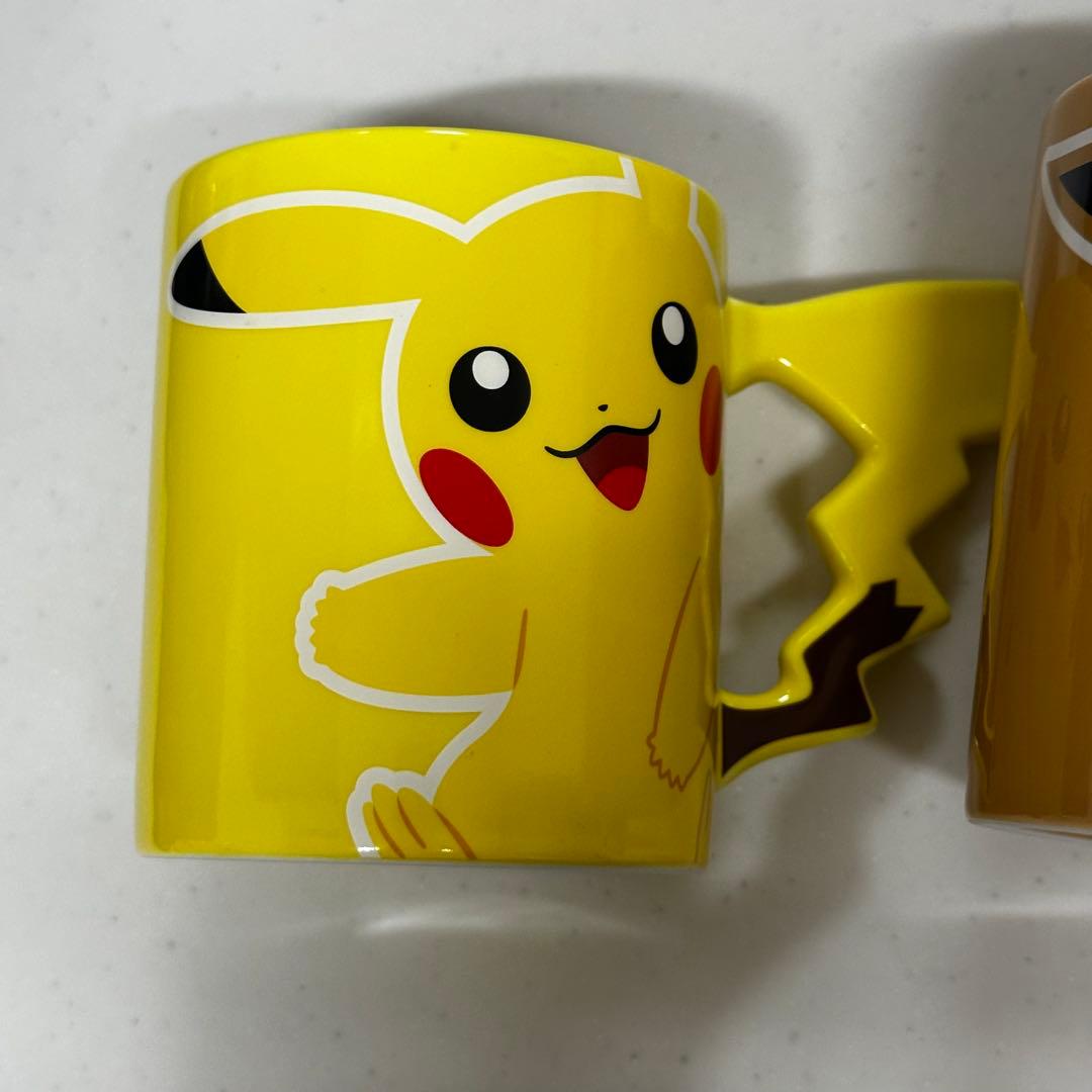 ポケモンカフェ ピカチュウ イーブイ　スーベニア マグカップ