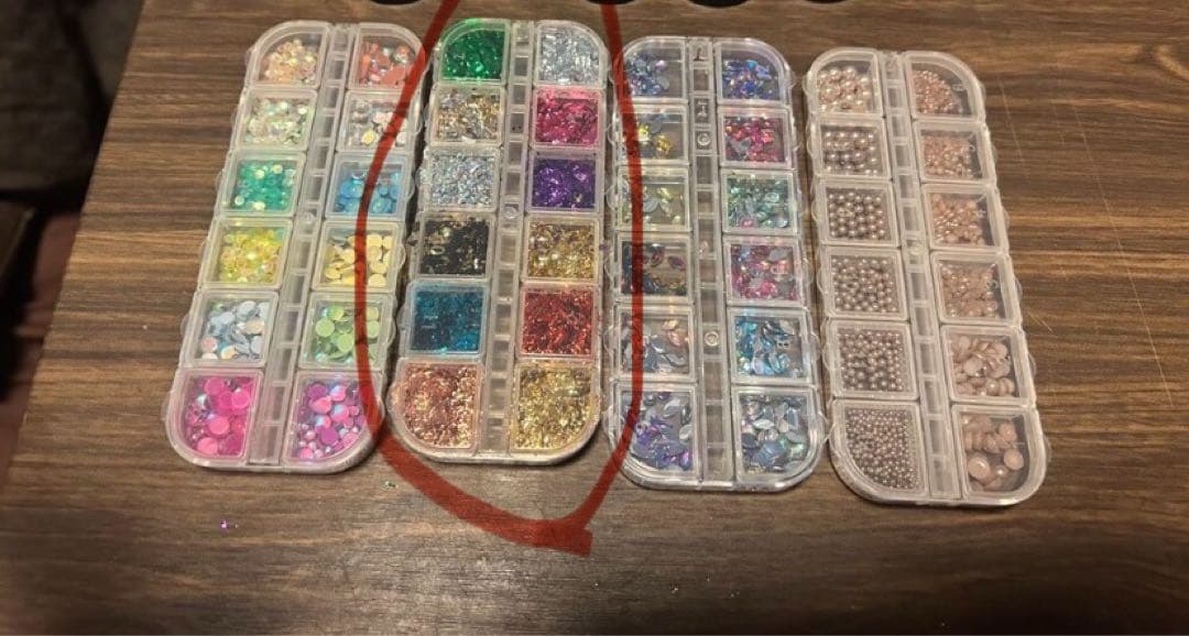 ネイルパーツ ラインストーン