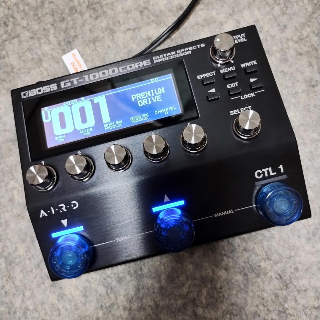 BOSS GT-1000CORE（ギター用マルチエフェクター）