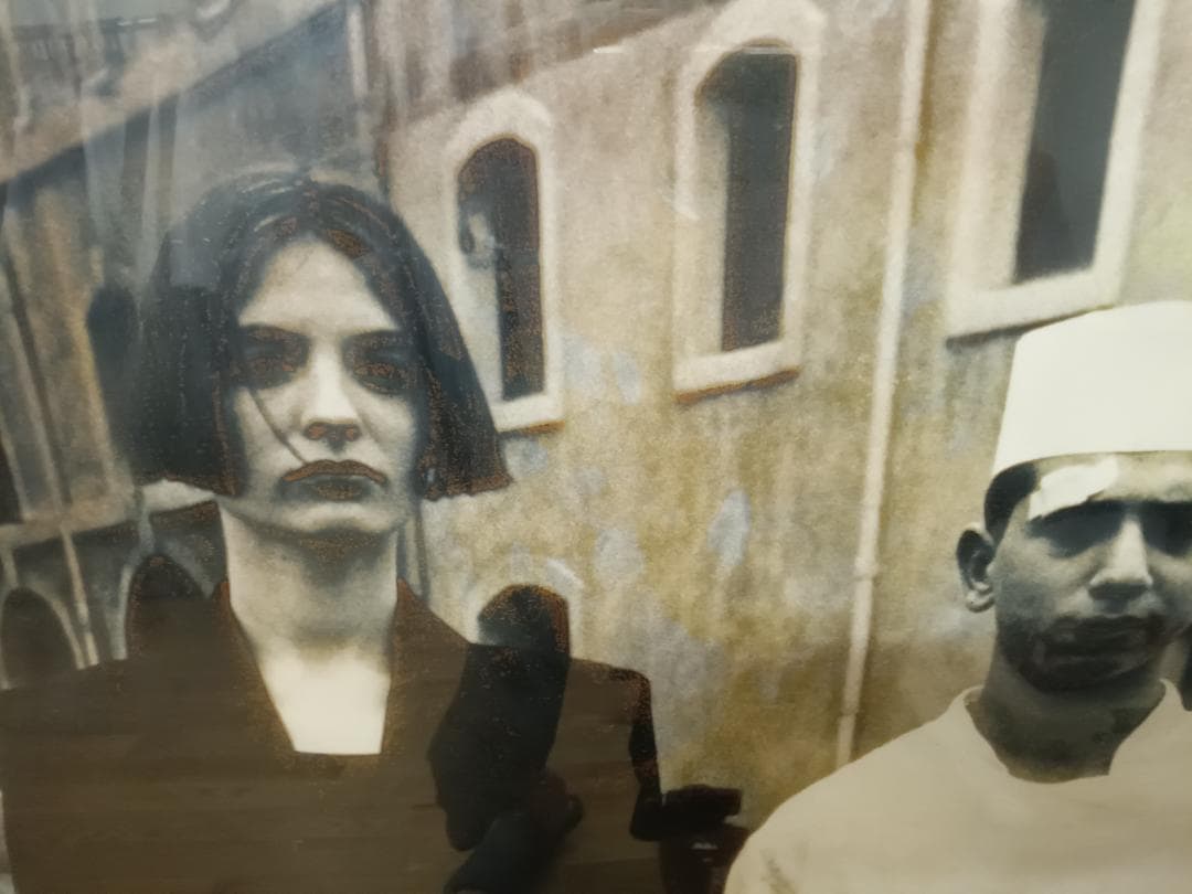 ★ヨウジヤマモトYOHJI・80'sコレクション大型モノクロ写真・フレーム付き