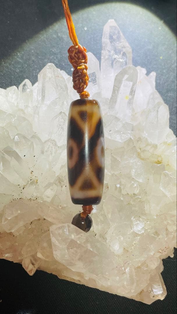 専用様✨お纏め❣️3眼天珠 石目がかなり強く、持ち主選びます