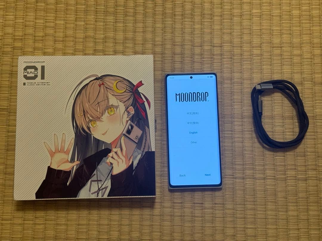 水月雨 moondrop MIAD01スマホ